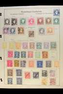 MOZAMBIQUE COMPANY  1892-1940 Interesting Mint & Used Collection On Pages, Inc Various Overprinted Issues And Pictorial  - Other & Unclassified
