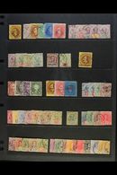 1871-1934 ALL DIFFERENT USED COLLECTION  Includes 1875 Set Of Five, 1888-92 Set To 12c Incl 4c And 6c, 1889-92 1c On 3c  - Sarawak (...-1963)