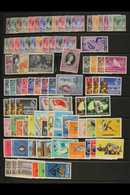 1948-68 FINE MINT COLLECTION  Incl. 1948-52 Both Perfs To $1, 1955 Set To $1 Etc. (87 Stamps) For More Images, Please Vi - Singapore (...-1959)