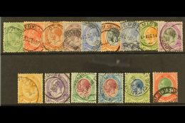 1913-24  King's Heads Complete Set, SG 3/17, Fine Used (15). For More Images, Please Visit Http://www.sandafayre.com/ite - Unclassified