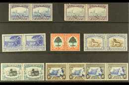 1933-48  Definitive Selection Of Very Fine Mint Horizontal Pairs Comprising Both 2d (SG 58/58a), 3d (SG 59), 6d Die I (S - Non Classificati