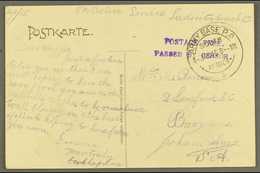 1915  (4 Jan) Stampless Postcard (of Railway Construction Gang) Hand Endorsed "On Active Service Luderitzbuch" Sent To J - South West Africa (1923-1990)