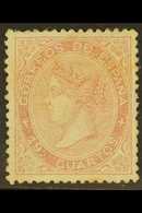 1867  19c Pale Rose Isabella, Perf 14, SG 102 Or Michel 83, Unused Without Gum, Cat £1500. For More Images, Please Visit - Other & Unclassified