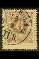 1872-79  6 Ore Dull Purple Bearing A Striking Pre Printing Paper Fold. A Unique & Attractive Stamp. See Scan For More Im - Altri & Non Classificati