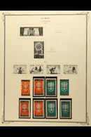 1940-67 ALL DIFFERENT COLLECTION  Presented On Printed Pages. An Attractive Mint & Used Collection That Includes 1940 Ra - Yémen