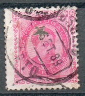 PORTOGALLO 1882 20 R.  Viola - Used Stamps