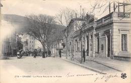 06-GRASSE-LA PLACE NEUVE ET LA POSTE - Grasse