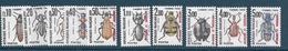 Timbre Neuf** St Pierre Et Miquelon , N °82-91 Yt , Timbres Taxe, Insectes - Timbres-taxe