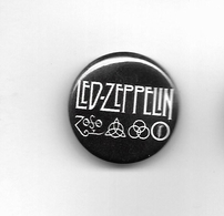 DIVERS  Led Zeppelin " Badge " - Objets Dérivés