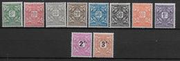 COTE D'IVOIRE - TAXE YT 9/18 * CHARNIERE ASSEZ PROPRE - COTE = 13.5 EUR. - Unused Stamps