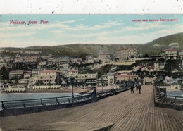 VENTNOR FROM PIER (CARTE GLACEE ET COLORISEE) - Ventnor