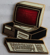 ORDINATEUR - PC - ORDI - CLAVIER - ECRAN ROUGE - TABLO  PARIS -                 (12) - Informatique