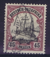 Deutsch Ostafrika Mi  28b Rotviolet Schwarz Obl./Gestempelt/used  Signed/ Signé/signiert/ Approvato - Duits-Oost-Afrika