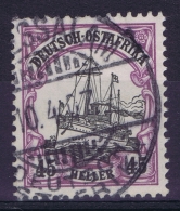 Deutsch Ostafrika Mi  28b Rotviolet Schwarz Obl./Gestempelt/used - Duits-Oost-Afrika