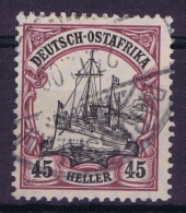 Deutsch Ostafrika Mi  36  Obl./Gestempelt/used  DAR-ES-SALAAM Signed/ Signé/signiert/ Approvato - German East Africa