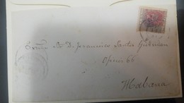 O) 1883 CUBA-CARIBE, CARIBBEAN, ARAÑITAS TYPE D - RED OVERPRINTED ON KING ALFONSO XII, INTERNAL SERVICE, XF - Vorphilatelie
