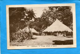 GUINEE Française- Village Africain à Caporo-années   1900-10--édition Wolker - Guinée Française