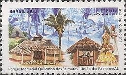 BRAZIL - MEMORIAL PARK "QUILOMBO DOS PALMARES", ALAGOAS 2012 - MNH - Ungebraucht