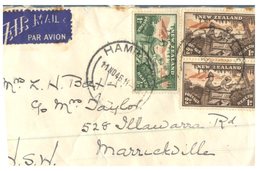 (200) New Zealand To Australian Cover - 1946 - Covers & Documents