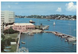 (101) Royal Bermuda Yacht Club (with Ships) - Tugboats