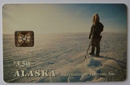 USA - ALASKA - ASK-07 - Eskimo Hunter - 3000ex - Chip - $3.50 - Mint - [2] Chip Cards