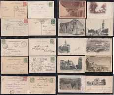 Algeria Algerie 1900-32 Collection Of 10 Picture Postcards All Send To Belgium - Collections, Lots & Séries