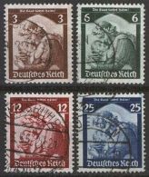 DEUTSCHES REICH 1935 Mi-Nr. 565/68 O Used - Used Stamps
