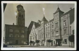 Erding Lange Zelle Stadt Apotheke Fritz Muller Carte Tachée Befleckte Karte - Erding