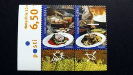 Finnland 1405/6 **/mnh, EUROPA/CEPT 2005, Gastronomie - Neufs