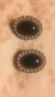 Fantastica Coppia Di Orecchini A Clip Vintage Leggermente Usati - Earrings