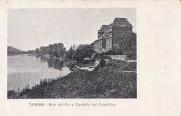 TORINO - Riva Del Po E Castello Del Valentino - Castello Del Valentino