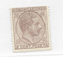 España. Sello De 2 Cts Nuevo Y Sin Goma. Edifil Nº 190 - Unused Stamps