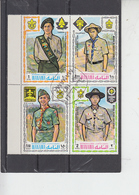 MANAMA 1971 - Blocco Di 4 Valori - Scout - Oblitérés
