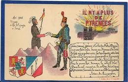 CPA Espagne Alphose XIII Pyrénées Non Circulé Royalty 1903 - Autres & Non Classés