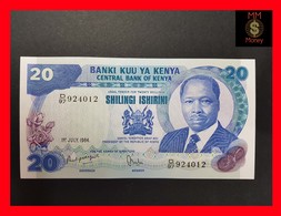 Kenya   20 Shilling 1981 P. 21   AUNC - Kenia