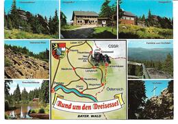5029f: AK Berg- Gasthof Dreisessel, Gelaufen 1976 Nach Wien - Freyung