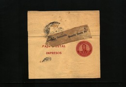 Argentina Interesting Postal Stationery Envelope For Newspapers - Entiers Postaux