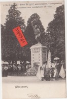 Tienen, Thienen, Tirlemont, Feesten 75 Jaar Belgie, Monument 1830 Met Familie Weerstanders, Zeer Zeldzaam!!!!! - Tienen