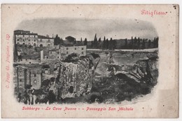 ITALIA PITIGLIANO Subborgo La Case Nuove Passeggio San Michele - Grosseto