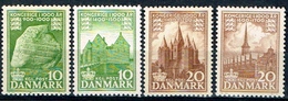 LOTE 4 SELLOS NUEVOS DE DINAMARCA,** - Unused Stamps