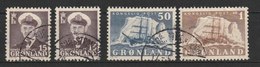 MiNr. 31. 31, 34, 35 Dänemark Grönland       1950, 15. Aug./1960. Freimarken: König Frederik IX. Und Arktisschiff. - Used Stamps