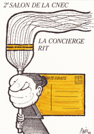 PAGES  Raymond - Salon Carte Postale La Conciergerie Paris - CPM 10,5x15 TBE 1986 Neuve Carte Pirate Signée Par L'auteur - Pages