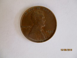 USA 1 Cent 1945 S - 1909-1958: Lincoln, Wheat Ears Reverse