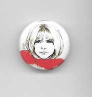 DIVERS  France Gall " Badge " - Objets Dérivés