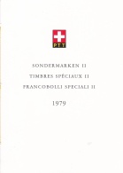 Switzerland Folder FDC Sondermarken II 1979 (DD19-49) - FDC