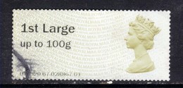 GB 2014 QE2 1st Large Post & Go Olive Brown( J910 ) - Post & Go (automatenmarken)