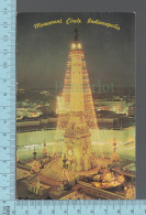 Indianapolis- Holyday Season At  Monument Circle , Soldier's & Sailor' Monument - Cover Santa Rosa 1985 N. Mex. - Indianapolis