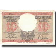 Billet, Albania, 10 Lek, Undated (1940), KM:11, SPL+ - Albanie