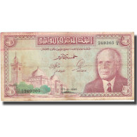 Billet, Tunisie, 5 Dinars, 1965, 1965-06-01, KM:64a, TTB - Tusesië