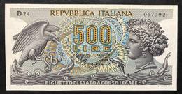 500 Lire Aretusa 1970 Sup/fds LOTTO 2169 - 500 Liras